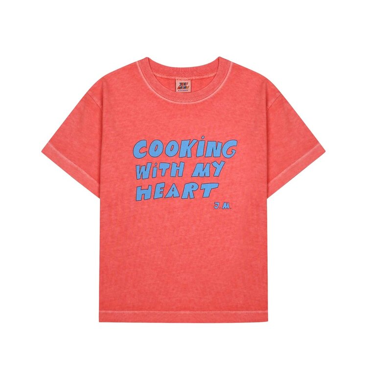 Jelly Mallow Cooking Heart Pigment T-shirt