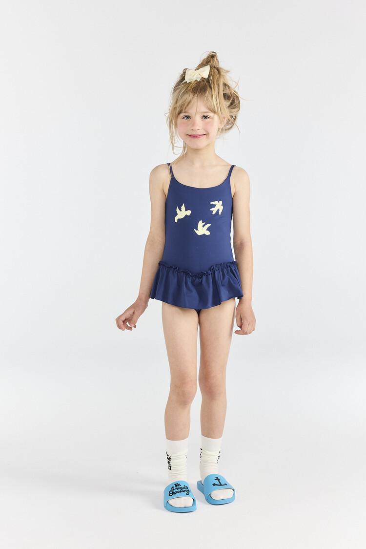 The Animal Observatory Clownfish Swimsuit - Deep Blue