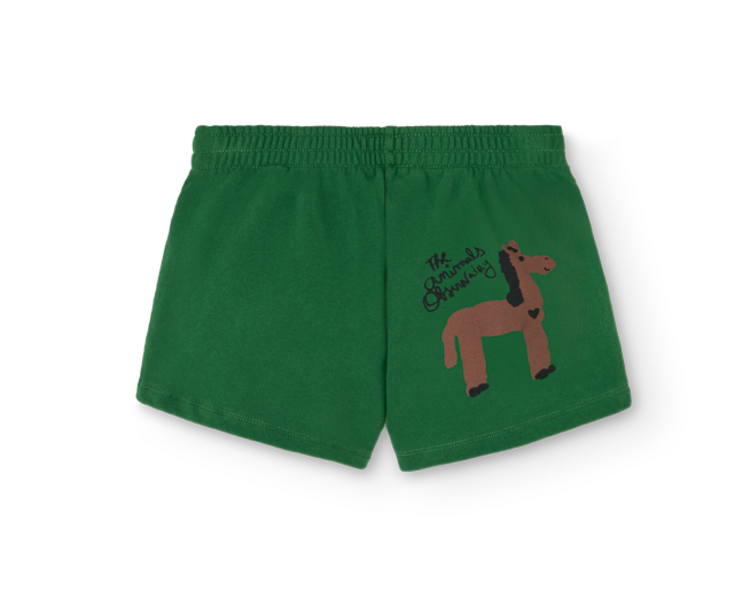 The Animal Observatory Gardener Shorts Sweatpants - Dark Garden