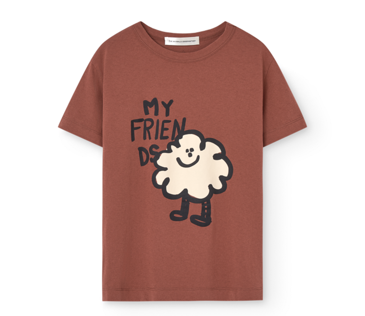 The Animal Observatory Rooster T-shirt - Brown