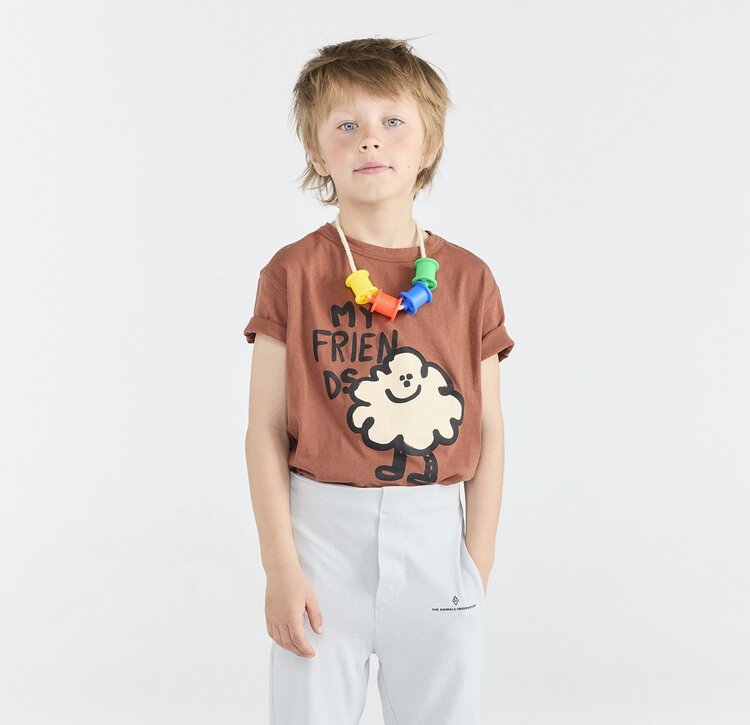 The Animal Observatory Rooster T-shirt - Brown