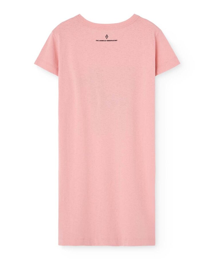 The Animal Observatory Gorilla Dress - Soft Pink