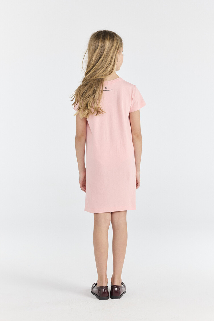 The Animal Observatory Gorilla Dress - Soft Pink