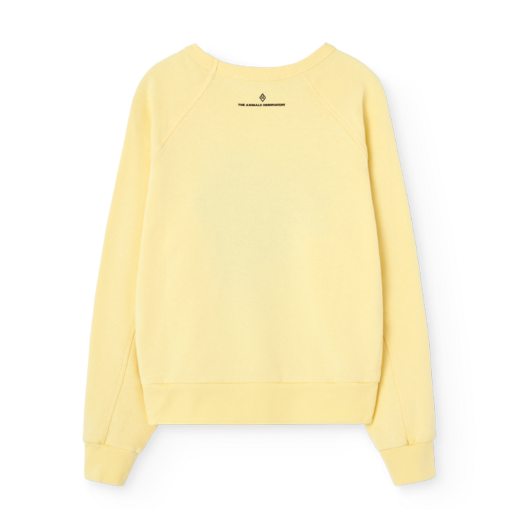 The Animal Observatory Shark Sweatshirt - Soft Yellow