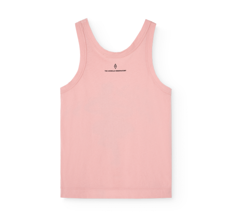The Animal Observatory Frog Tank Top - Soft Pink