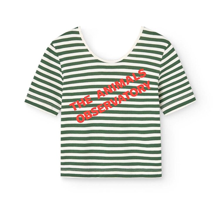 The Animal Observatory Hippo Top - Dark Garden