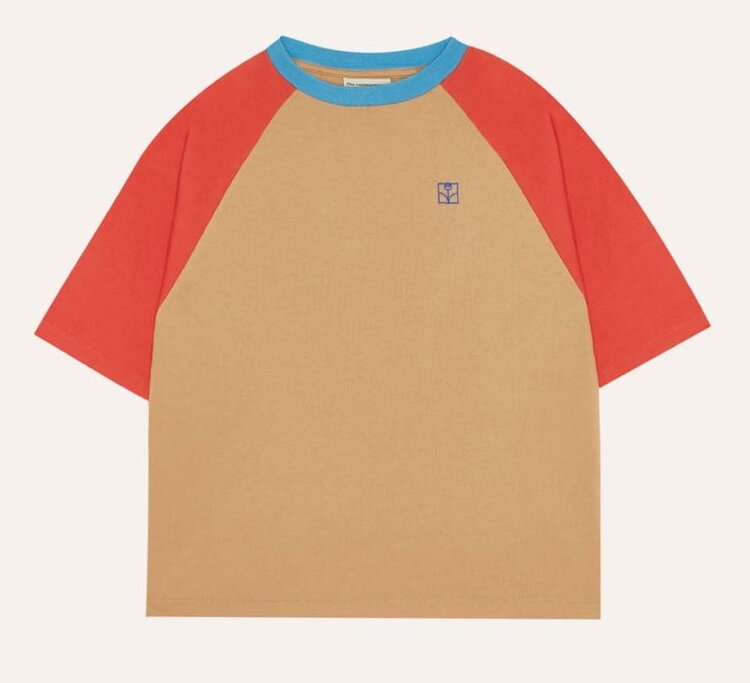 The Campamento Color Block Red Tshirt