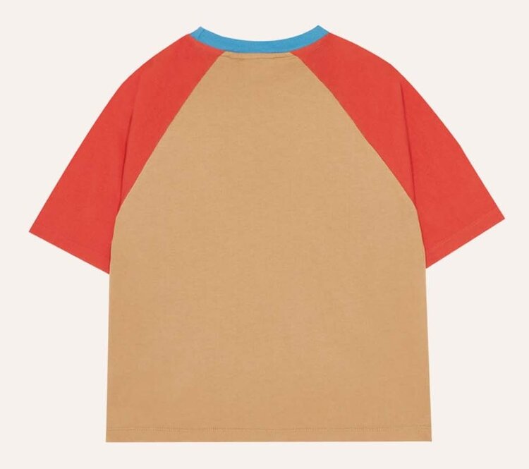 The Campamento Color Block Red Tshirt