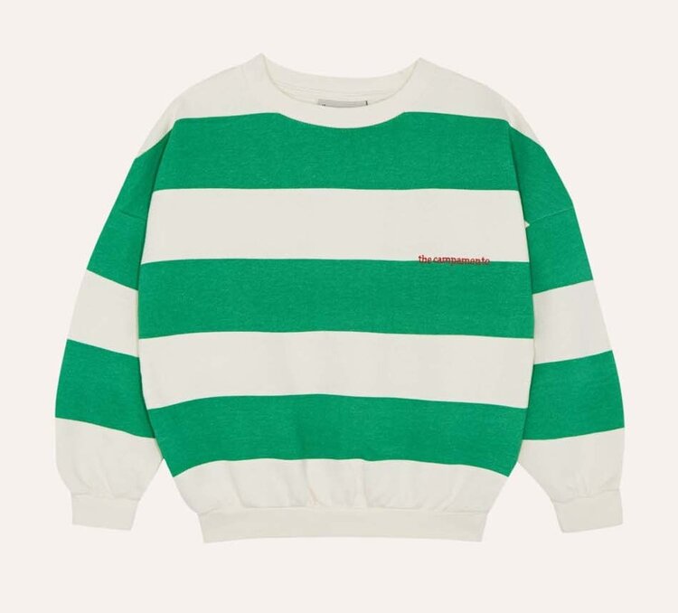 The Campamento Green Stripes Sweatshirt