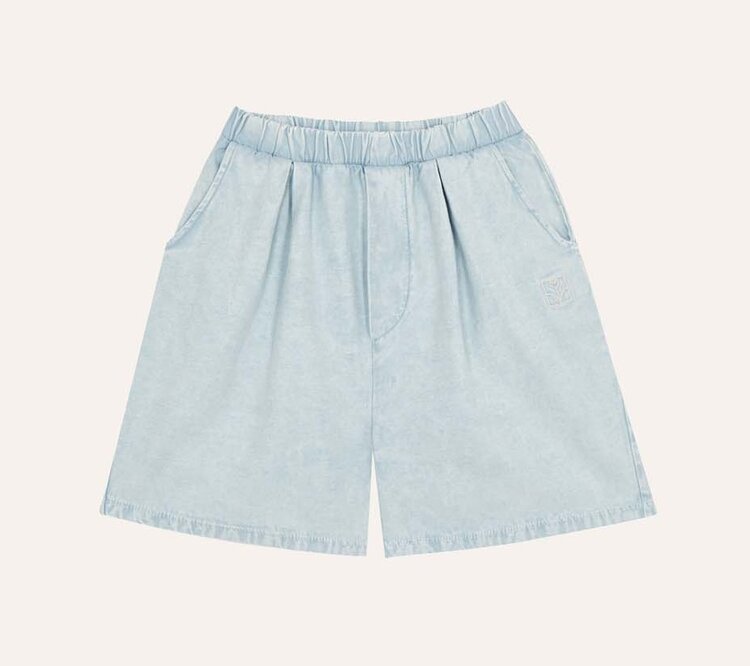The Campamento Light Blue Denim Shorts