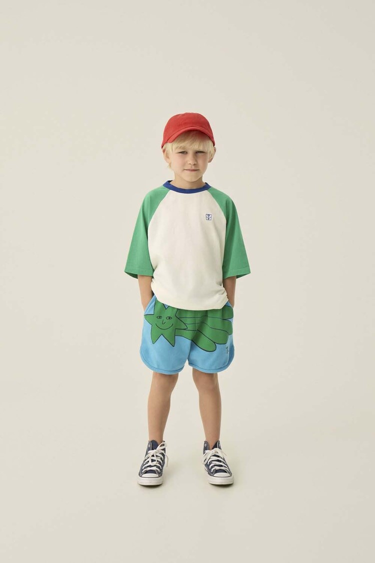 The Campamento Color Block Green T-shirt