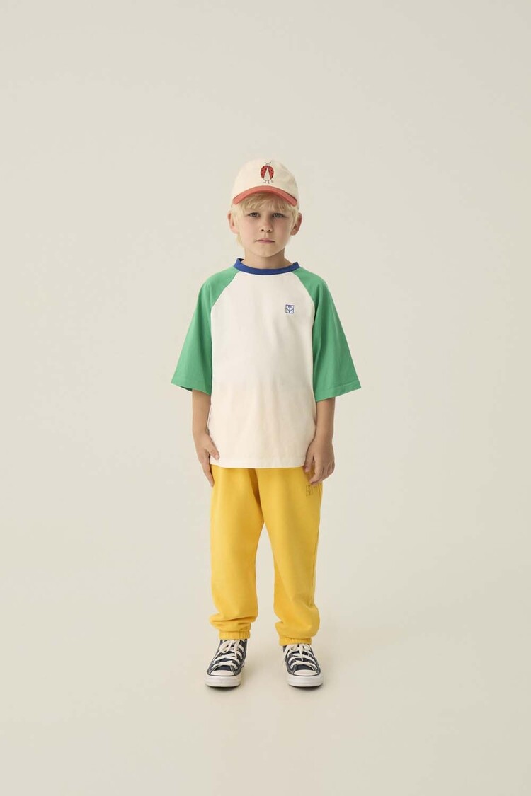 The Campamento Color Block Green Tshirt