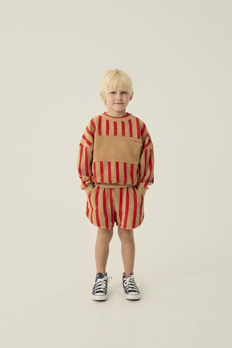 The Campamento Red Stripes Shorts