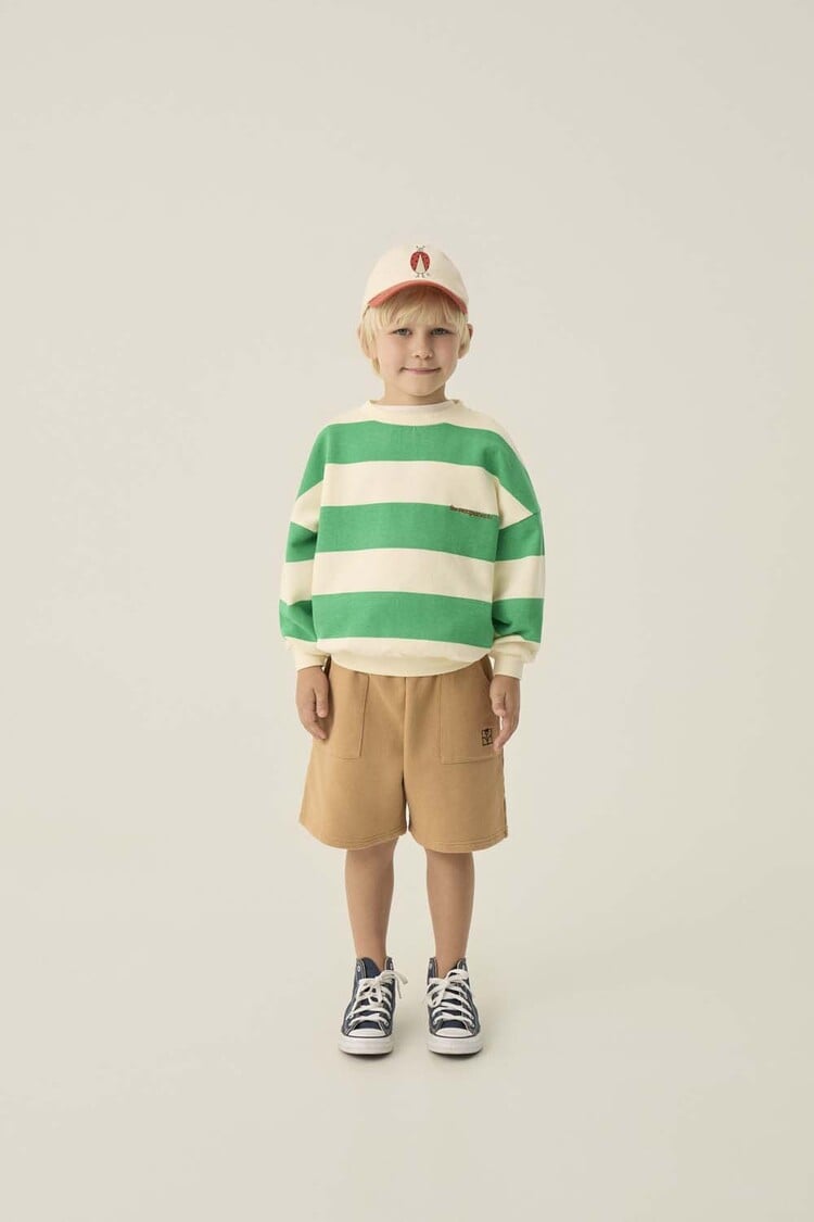 The Campamento Green Stripes Sweatshirt
