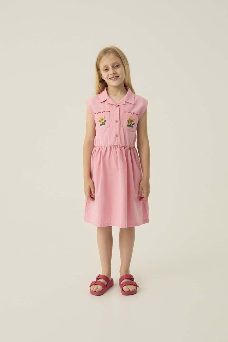 The Campamento Flowers Pink Dress