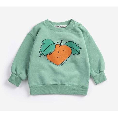 Bobo Choses Tangerine sweatshirt