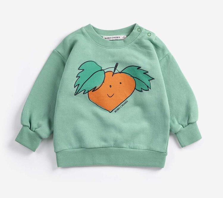 Bobo Choses Tangerine sweatshirt