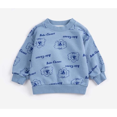 Bobo Choses Pickles The Dog all over sweatshirt