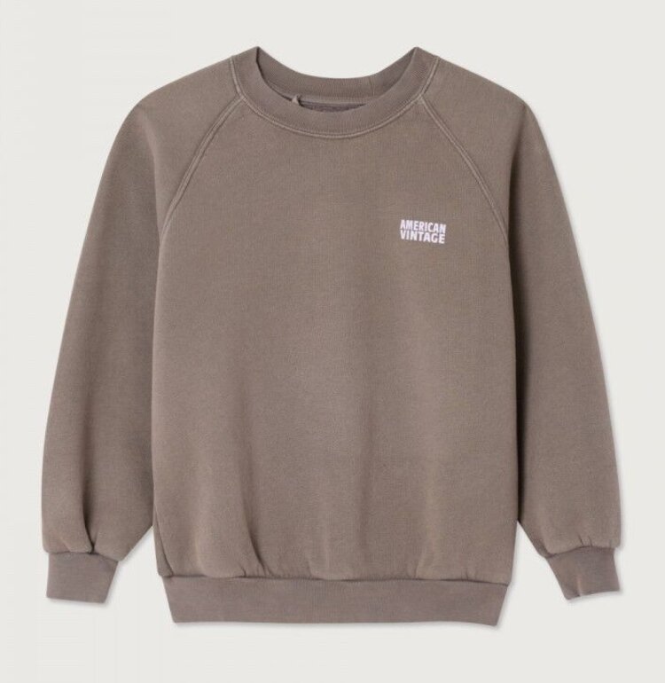 American Vintage IZUBIRD Sweater - Cendre vintage