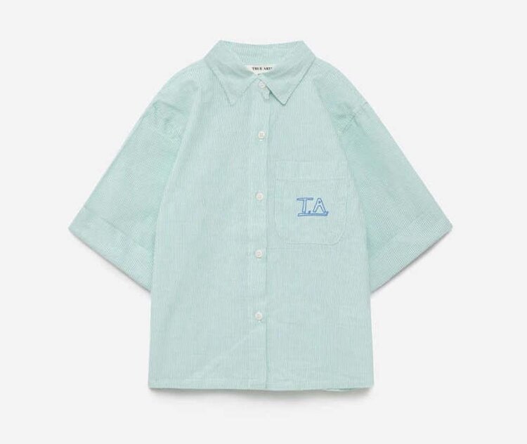 True Artist Shirt no06 Jade Green