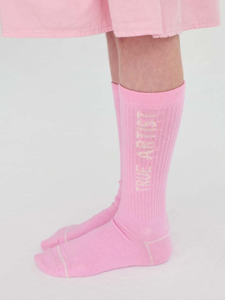 True Artist Socks no03 Cameo Pink