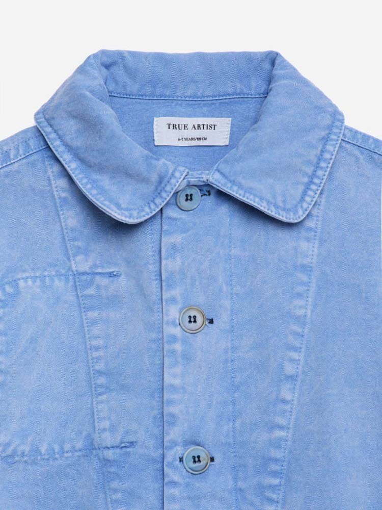 True Artist Utility Jacket no04 Lichen Blue
