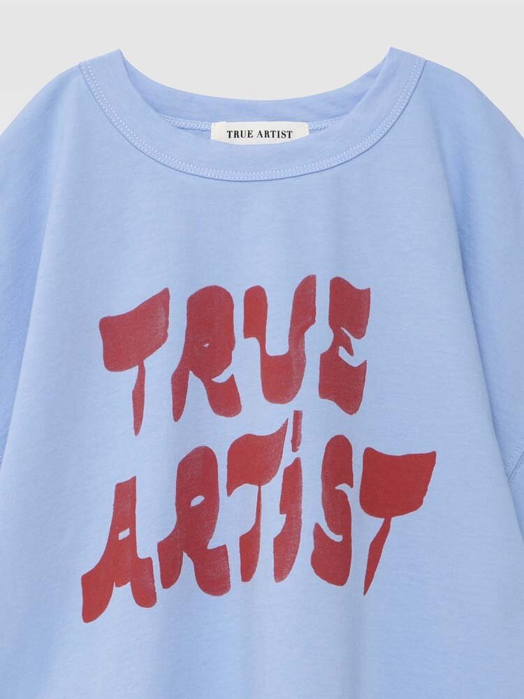 True Artist T-shirt no01 Skyride Blue