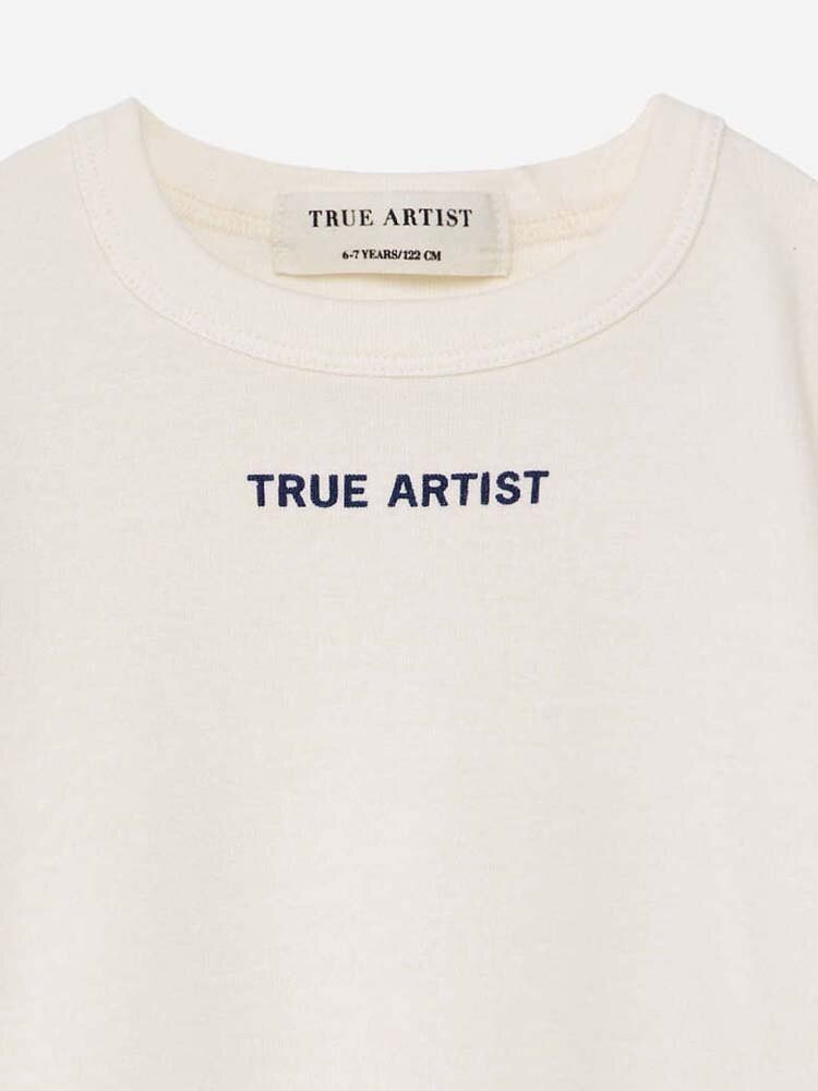True Artist T-shirt no21 Ivory White