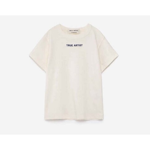 True Artist T-shirt no21 Ivory White