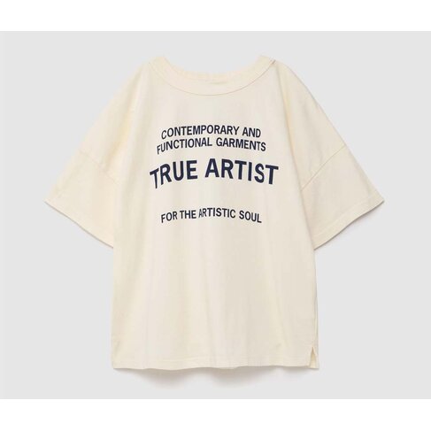 True Artist T-shirt no01 Cannoli Cream