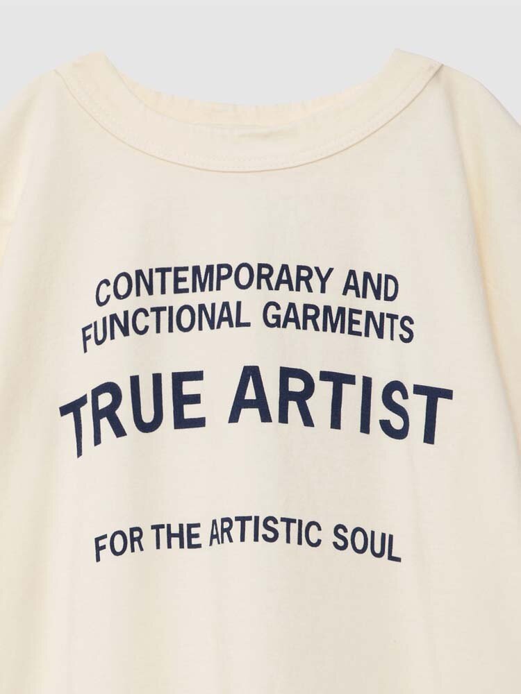 True Artist T-shirt no01 Cannoli Cream