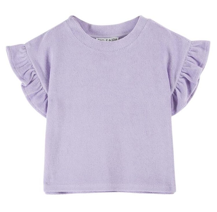 Emile et Ida Tee Shirt Eponge - Wisteria