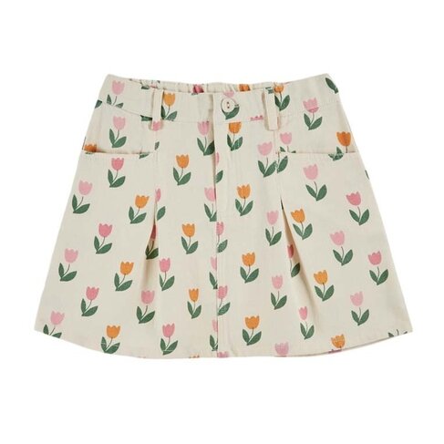 Emile et Ida Jupe Imprimee All Over - Tulipe