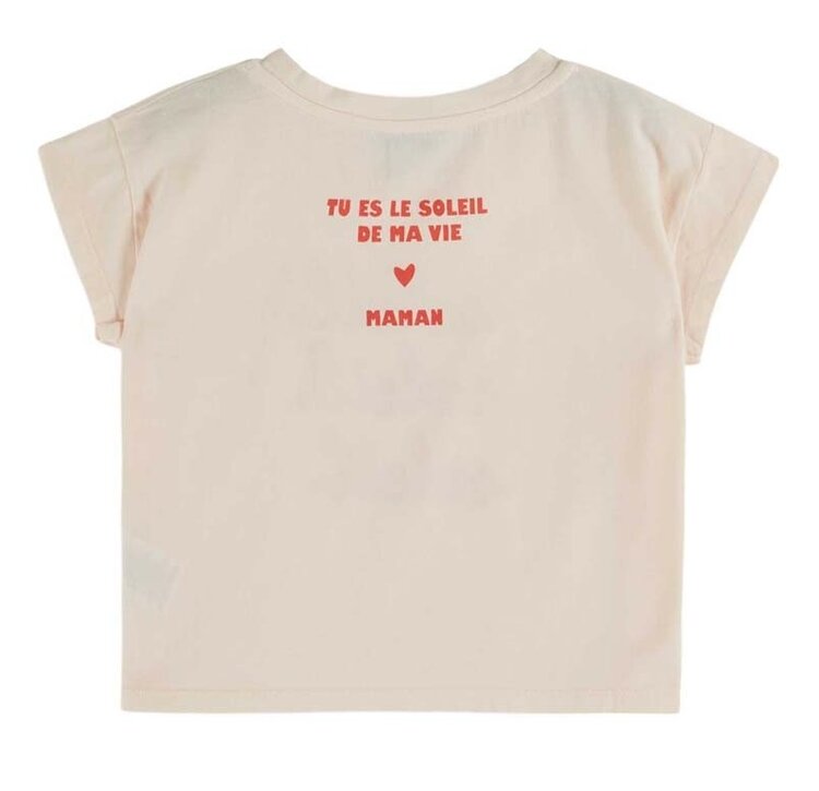 Emile et Ida Tee Shirt Fete Des Meres - Creme