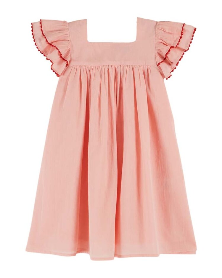 Emile et Ida Robe Voile de Coton - Blossom