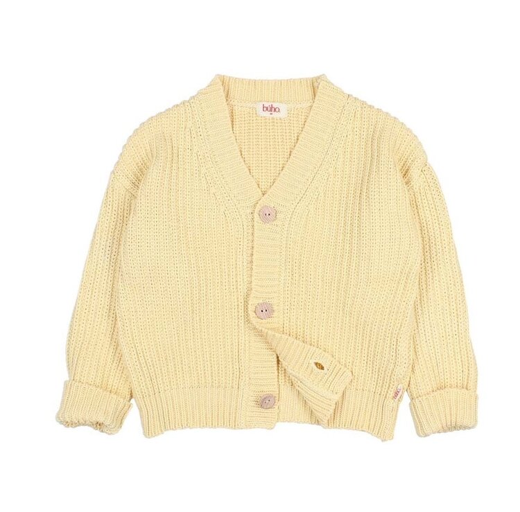 Buho Cotton Cardigan - Sun