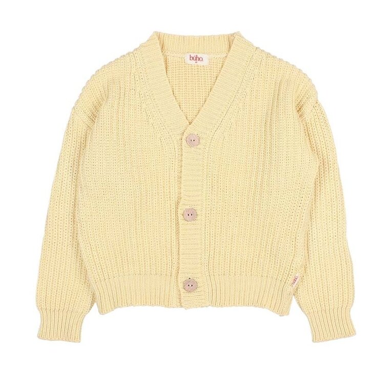 Buho Cotton Cardigan - Sun