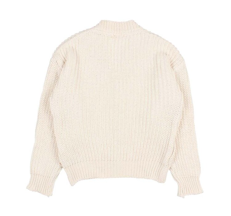 Buho Cotton Cardigan - Ecru