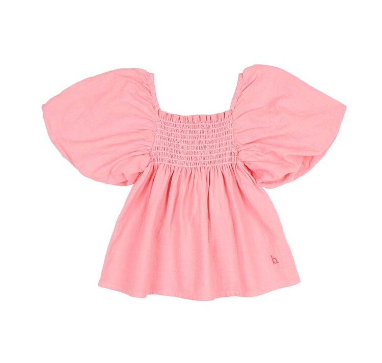 Buho Cotton Top - Sugar Pink