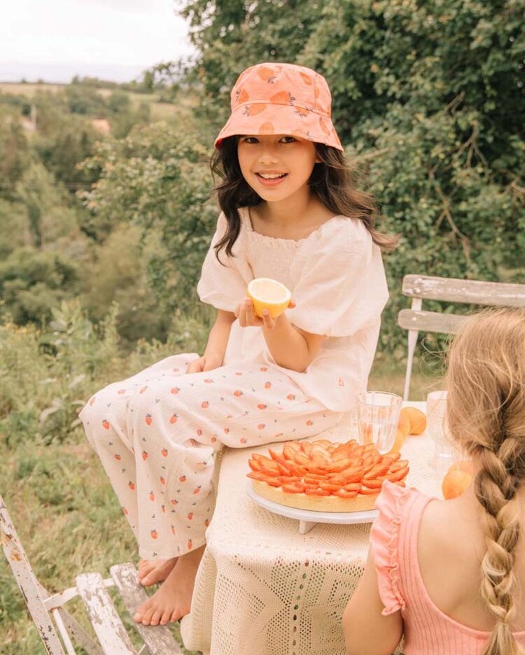 Buho Cotton Top - Sugar Pink