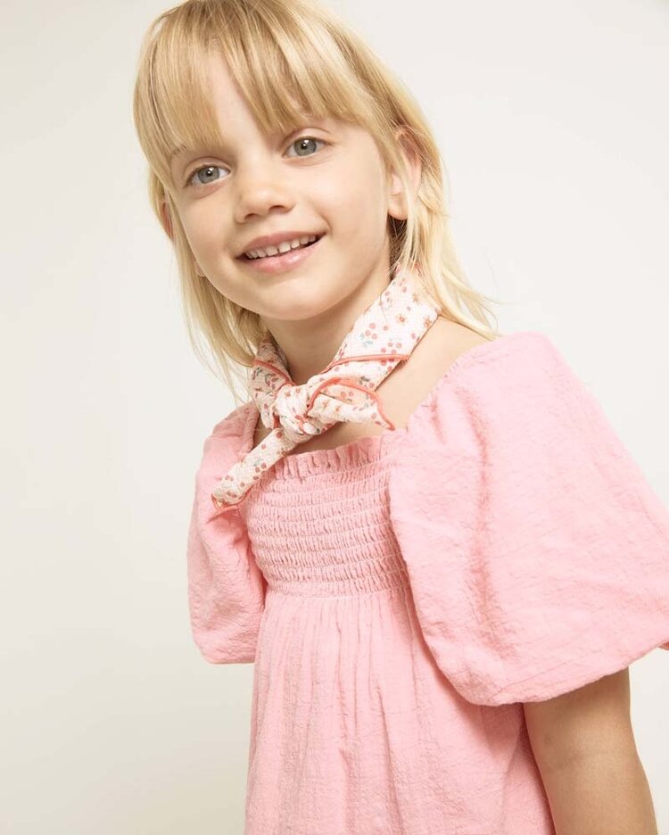 Buho Cotton Top - Sugar Pink