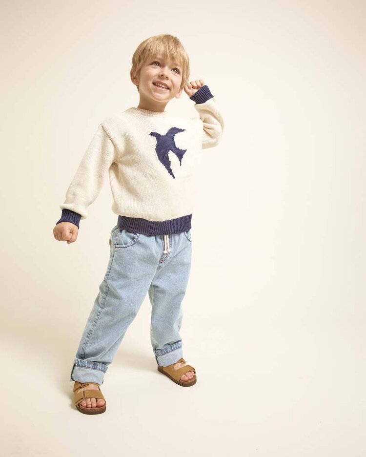 Buho Denim Pants - Denim Bleach