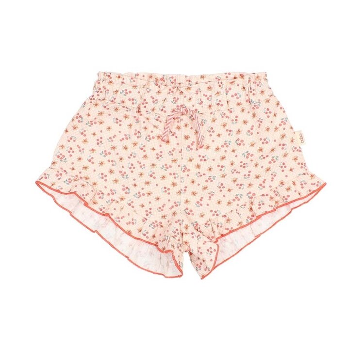 Buho Picnic Shorts - Coral