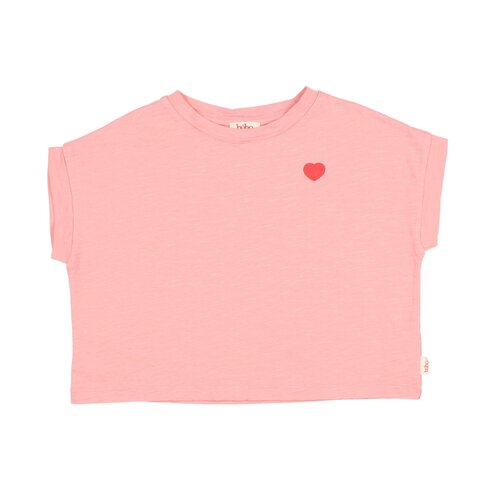 Buho Bisous T-shirt - Sugar Pink