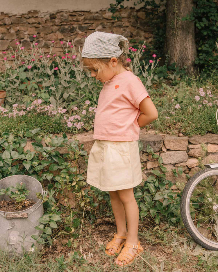 Buho Bisous T-shirt - Sugar Pink