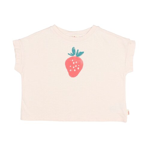 Buho Fresa T-shirt - Cream Pink