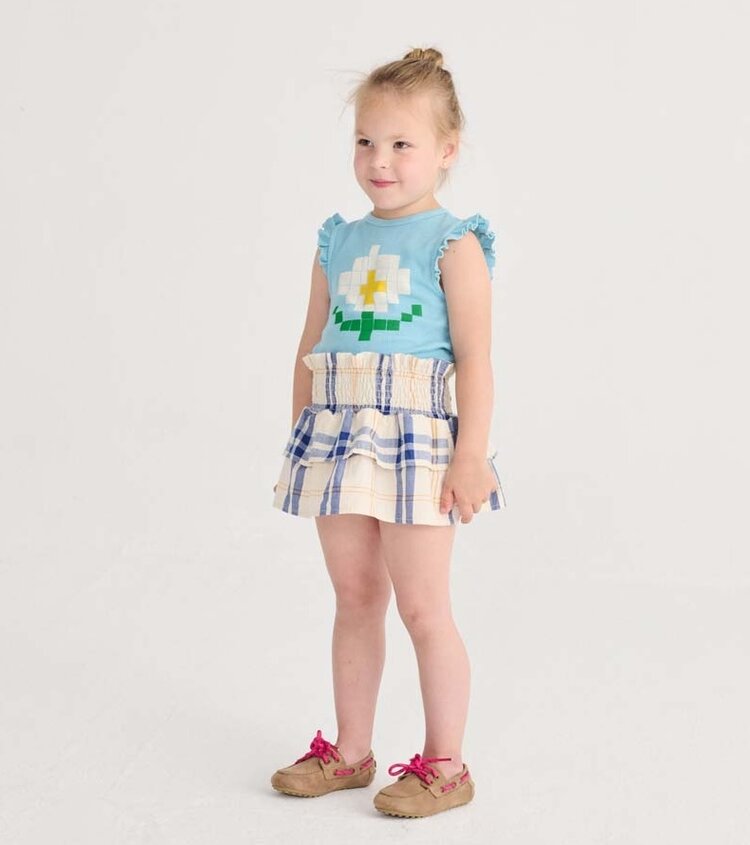 Bobo Choses  Pixel Daisy ruffled top