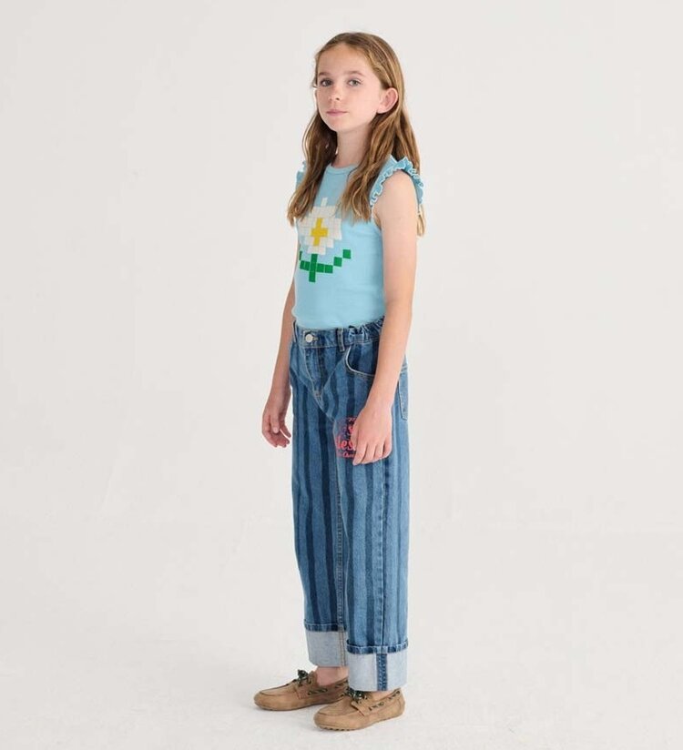 Bobo Choses  Pixel Daisy ruffled top