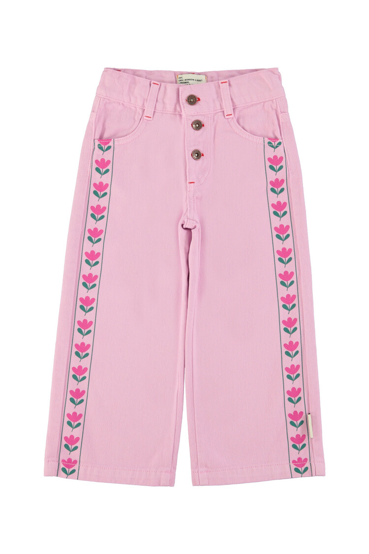 Piupiuchick flare trousers | lilac