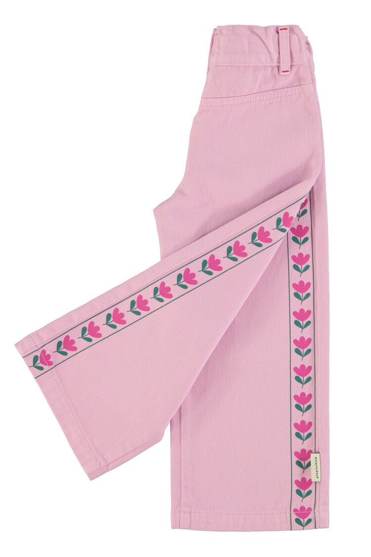 Piupiuchick flared trousers | lilac